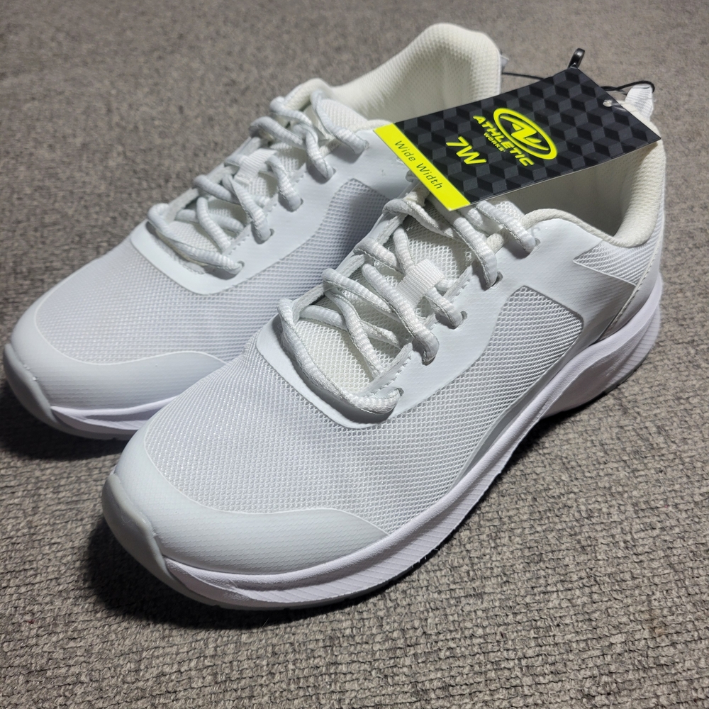 Athletic Women's White Sneakers